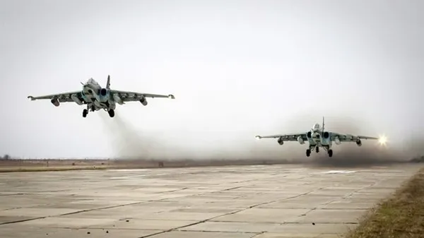 Nhìn gần cường kích Su-25SM Nga tập trận ở Viễn Đông ảnh 5