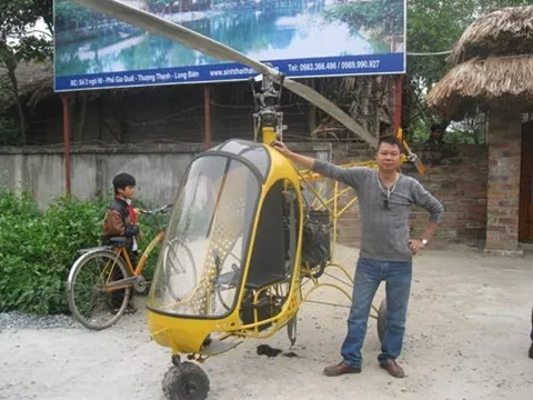 Việc một nông dân chế tạo máy bay bằng phương pháp thủ công đã được một số tổ chức khoa học kỹ thuật trên thế giới ghi nhận. Những phát minh của người Việt khiến thế giới 'ngả mũ'