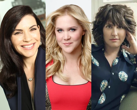 Diễn viên truyền hình Julianna Margulies. Diễn viên hài Amy Schumer. Diễn viên hài Jill Soloway.