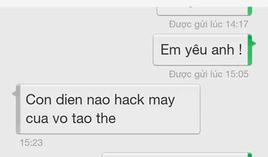 phản ứng em yêu anh