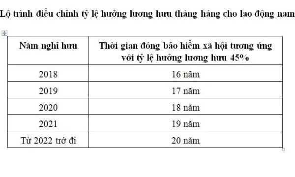 Bộ Lao động đề xuất lộ trình giảm tỷ lệ hưởng lương hưu ảnh 2