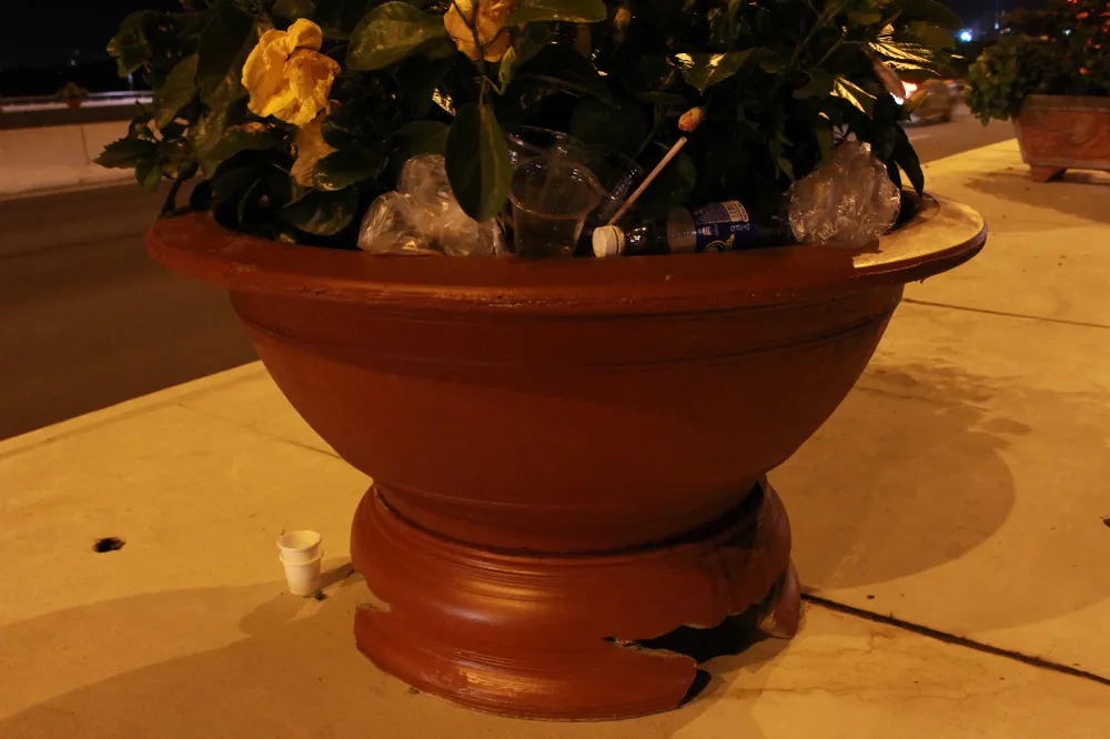 Phố Sài Gòn ngập rác sau màn pháo hoa lung linh ảnh 4