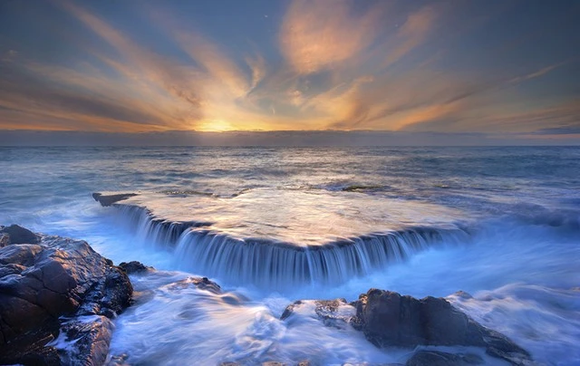  &nbsp;Bình minh Hang Rái, Vĩnh Hy 