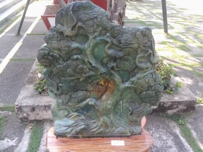 Chùm ảnh: Độc đáo tác phẩm điêu khắc đá Trấn Biên ảnh 5