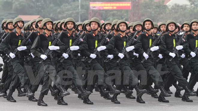 Bộ trưởng Trần Đại Quang phát lệnh xuất quân bảo vệ Đại hội Đảng ảnh 6