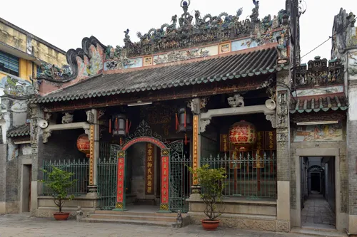 Chùa Bà Thiên Hậu, ngôi chùa cổ nhất ở vùng Chợ Lớn. Ảnh:Panoramio 5-ngoi-chua-co-nhat-sai-gon-3