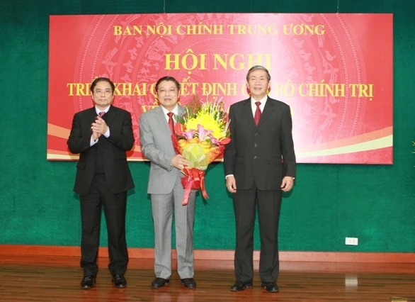 Ông Phan Đình Trạc làm trưởng Ban Nội chính Trung ương ảnh 1