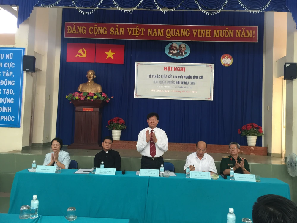 Cam kết của ứng cử viên 36 năm ngồi ghế xét xử ảnh 1