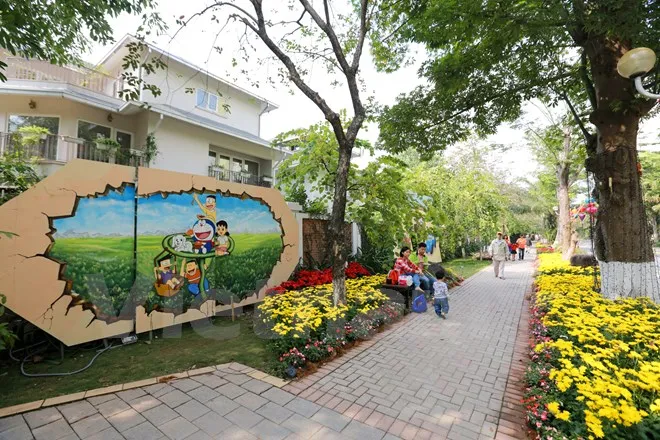 Thích thú với lễ hội hoa xuân lớn nhất miền Bắc ảnh 3