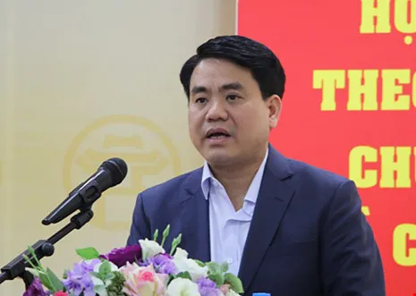 Chủ tịch Nguyễn Đức Chung về làm việc ở Mỹ Đức ảnh 1 Hà Nội đang phải trả giá vì quy hoạch bị băm nát - ảnh 1