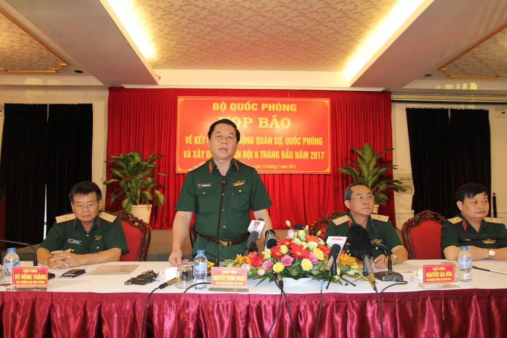 Bộ Quốc phòng họp báo: Nhiều thông tin về DN quân đội ảnh 1