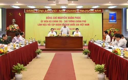 Quang cảnh cuộc làm việc. Ảnh: VGP/Quang Hiếu