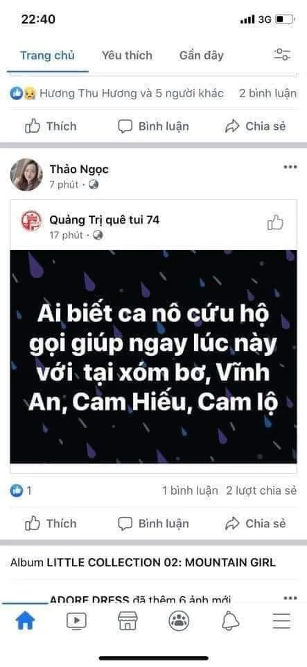 Lũ dâng trong đêm, người dân Quảng Trị lên mạng cầu cứu ảnh 6