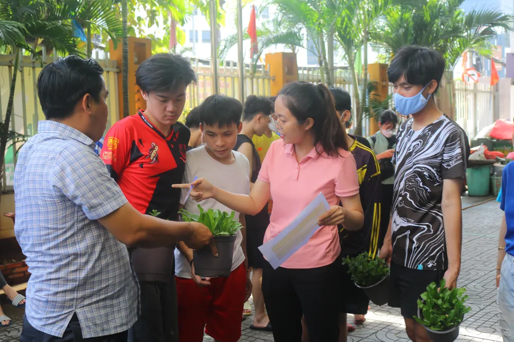 Các loại cây này do Hội Môi trường xây dựng Việt Nam tặng Các loại cây này do Hội Môi trường xây dựng Việt Nam tặng