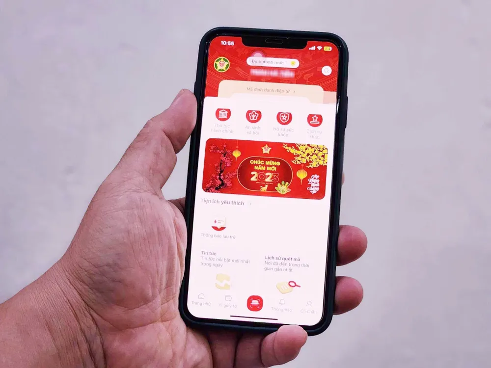 Số điện thoại cá nhân không nằm trong danh tính điện tử. Ảnh: NGUYỄN CHÍNH. Số điện thoại cá nhân không nằm trong danh tính điện tử. Ảnh: NGUYỄN CHÍNH.