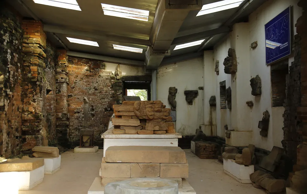 trung bay co vat o My Son.JPG