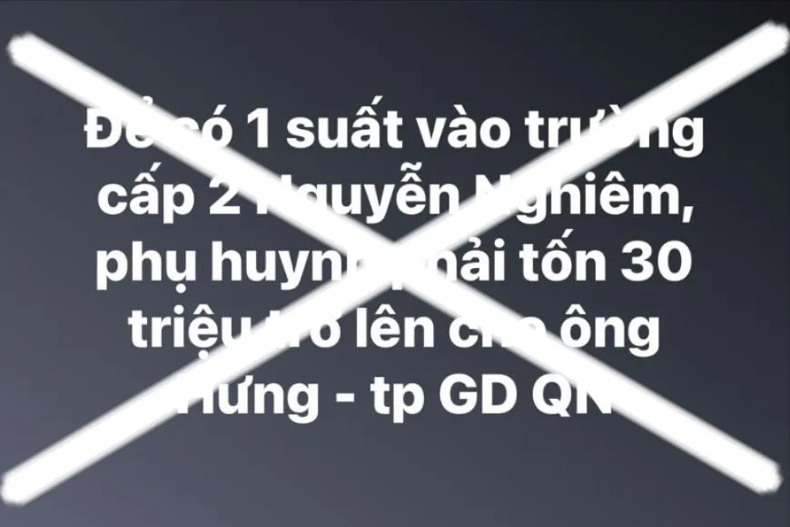 Trưởng phòng GD&ĐT TP Quảng Ngãi đã có đơn gửi công an đề nghị xác minh làm rõ thông tin trên mạng xã hội đồn thổi vu khống ông. Phong- gd&dt-quang-ngai.jpg