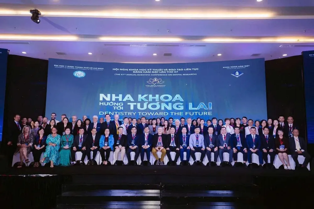 Hội nghị Khoa học kỹ thuật và đào tạo liên tục Răng Hàm Mặt lần thứ 47 với chủ đề “Nha khoa hướng tới tương lai”. Ảnh: BTC