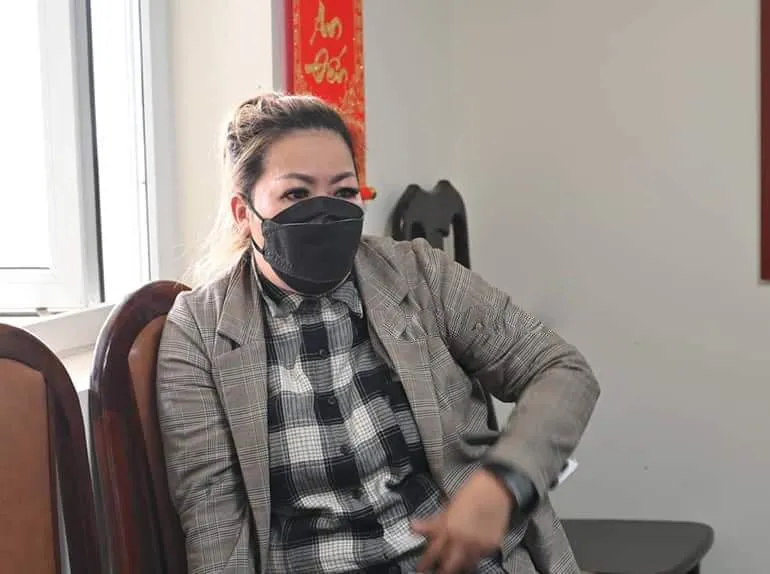 Lê Thị Bạch Tuyết cầm đầu nhóm móc túi du khách Ảnh TD