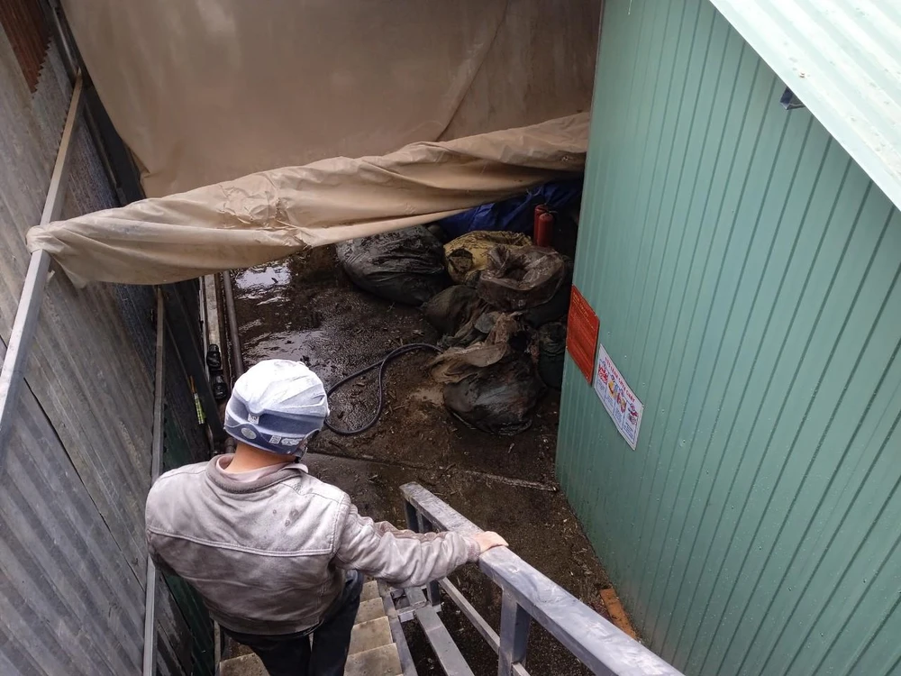 Nguyên nhân vụ cháy được xác định do chập điện. Ảnh: VT