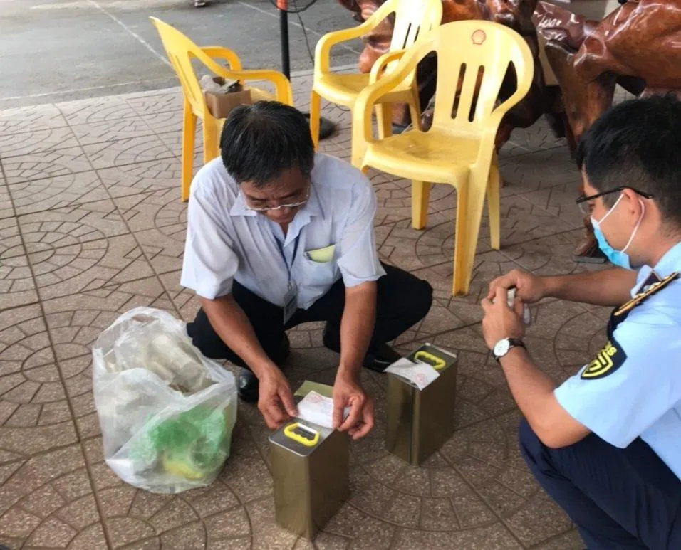 11.000 lít xăng kém chất lượng bị phát hiện Ảnh Chi Cục QLTT tỉnh Tây Ninh