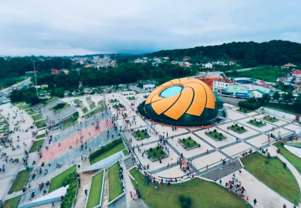 Một góc Quảng trường Lâm Viên. Ảnh: CTV