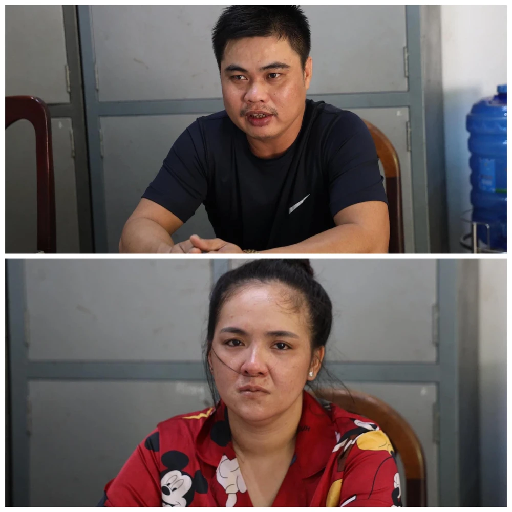 Đôi nam nữ "bóc lột" nhiều phụ nữ. Ảnh: CTV