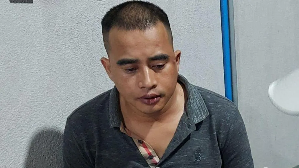 Sang đang bị Công an tỉnh Lâm Đồng truy nã về tội lừa đảo chiếm đoạt tài sản. Ảnh ĐỨC HUY