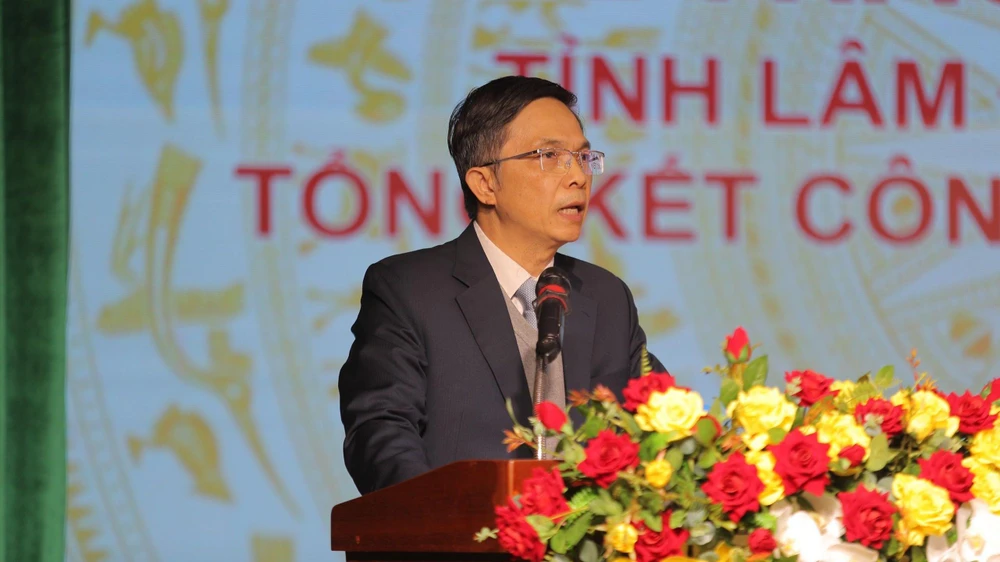 Tân Bí thư Thành uỷ Thành phố Đà Lạt. Ảnh: VT