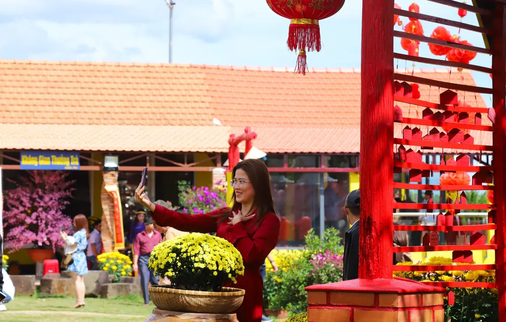 Xuân về khắp nơi nơi... Ảnh: VT Xuân về khắp nơi nơi... Ảnh: VT