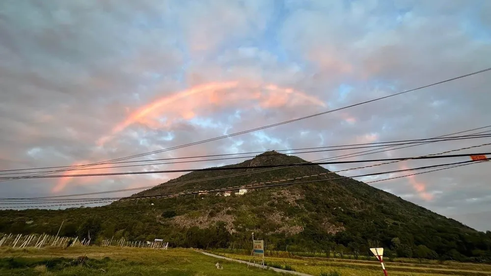 Ảnh chụp từ hướng huyện Dương Minh Châu