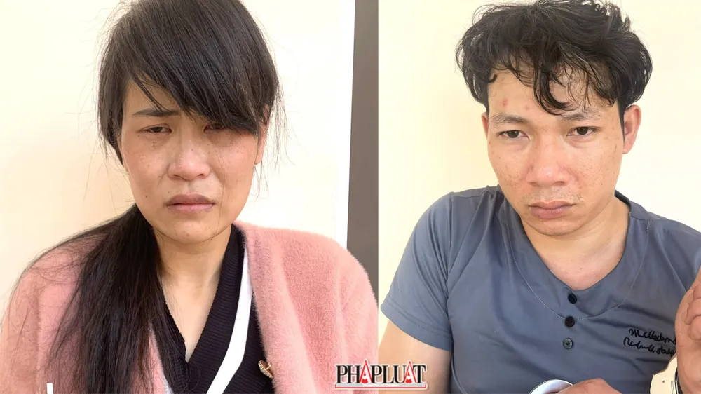 đôi nam nữ bán ma tuý đá ở thành phố Bảo Lộc 