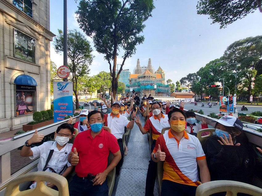 Năm tháng đầu năm, cả nước đón 48,6 triệu khách nội địa. Ảnh: T.TRINH