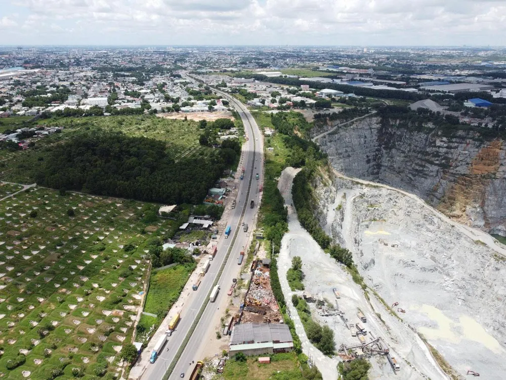 Vành đai 3 đoạn Mỹ Phước - Tân Vạn (Bình Dương) đang được khai thác, vận hành. Ảnh: Đ.TRANG
