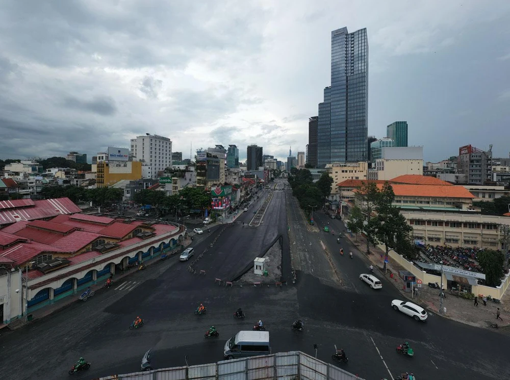 UBND quận 1 đã kiến nghị UBND TP.hcm nghiên cứu xây dựng phố đi bộ Lê Lợi nhằm tạo điểm nhấn, thu hút khách du lịch. Ảnh: Đ.TRANG