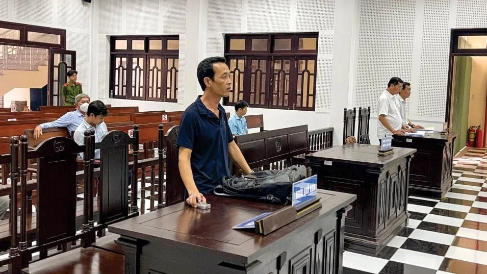 TAND tỉnh Sóc Trăng tuyên bác toàn bộ yêu cầu khởi kiện của ông Chu Đức Chương. Ảnh: CHÂU ANH