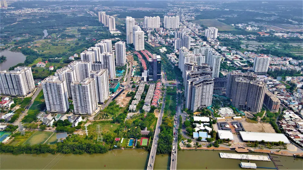 Huyện Nhà Bè có khu đô thị cảng Hiệp Phước có thể phát triển mô hình khu đô thị tiên phong. Ảnh: MT Huyện Nhà Bè có khu đô thị cảng Hiệp Phước có thể phát triển mô hình khu đô thị tiên phong. Ảnh: MT