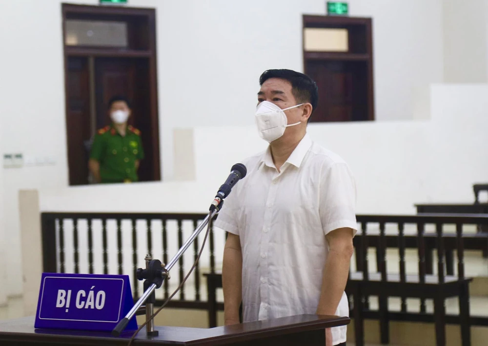 Bị cáo Phùng Anh Lê tại tòa. Ảnh: CTV