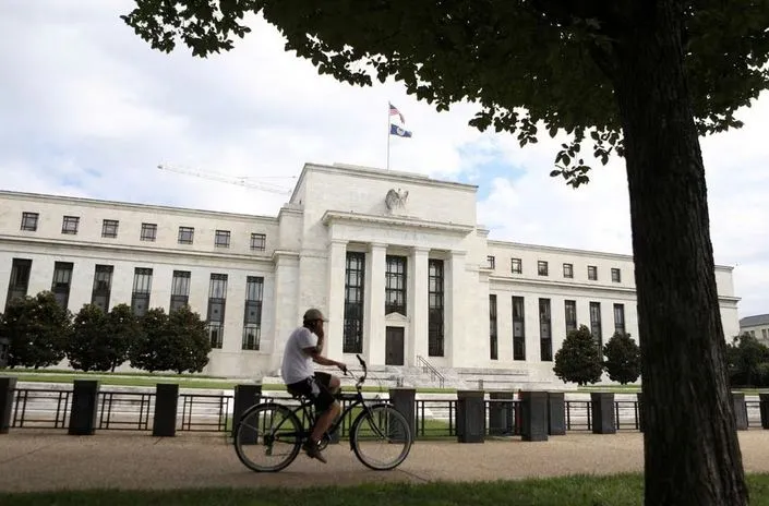 Trụ sở Cục Dự trữ Liên bang Mỹ ở Washington. Ảnh: REUTERS anh chan trang p16 18-9.JPG