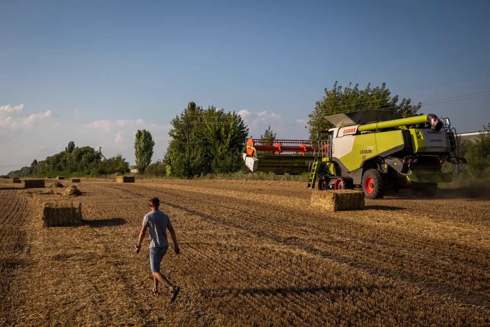 Ba Lan, Hungary và Slovakia không đồng tình với quyết định của Ủy ban châu Âu và tuyên bố đơn phương áp lệnh cấm nhập ngũ cốc Ukraine. Ảnh: GETTY IMAGES Ảnh chính, P16 ngày 20-9.png