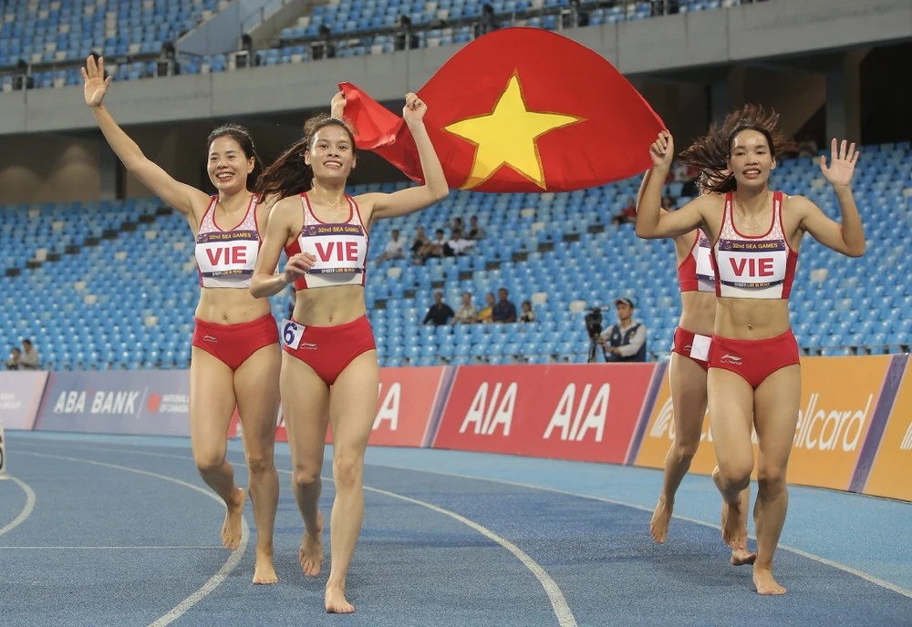 Điền kinh Việt Nam từng nhiều lần thành công tại SEA Games nhưng lại tỏ ra “đuối” khi ra đấu trường ASIAD. Ảnh: ANH PHƯƠNG 15_BAICHINH_asiad_TTVN_29-9_SEP_2023_900.jpg