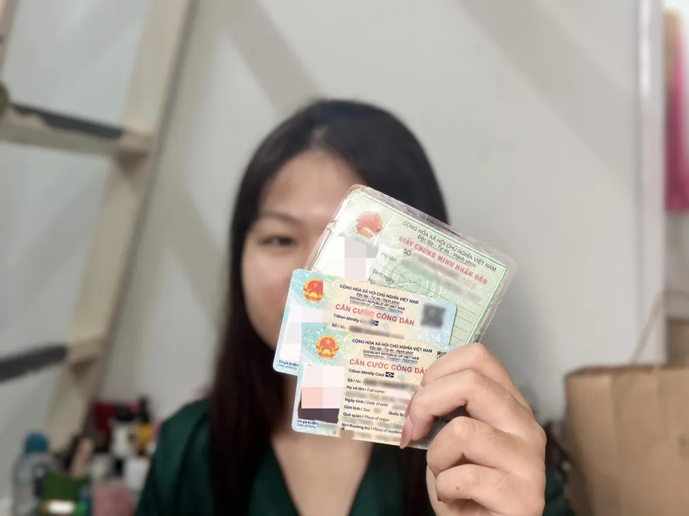 Đa số ý kiến của đại biểu Quốc hội tán thành việc đổi tên CCCD sang thẻ căn cước nhưng cũng có nhiều đại biểu băn khoăn. Ảnh: HUỲNH THƠ doi the cccd.jpg
