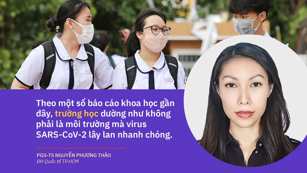 Chuyên gia khuyến nghị giải pháp để mở cửa trường học ảnh 1