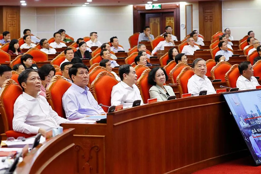 Đại biểu dự hội nghị. Ảnh:TTXVN Đại biểu dự hội nghị. Ảnh:TTXVN