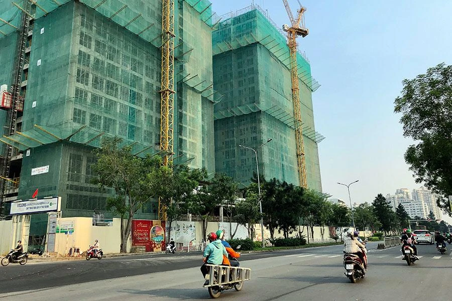 Nguồn cung dự án mới tại TP.HCM đang thiếu hụt so với nhu cầu của người dân. Ảnh: Q.HUY