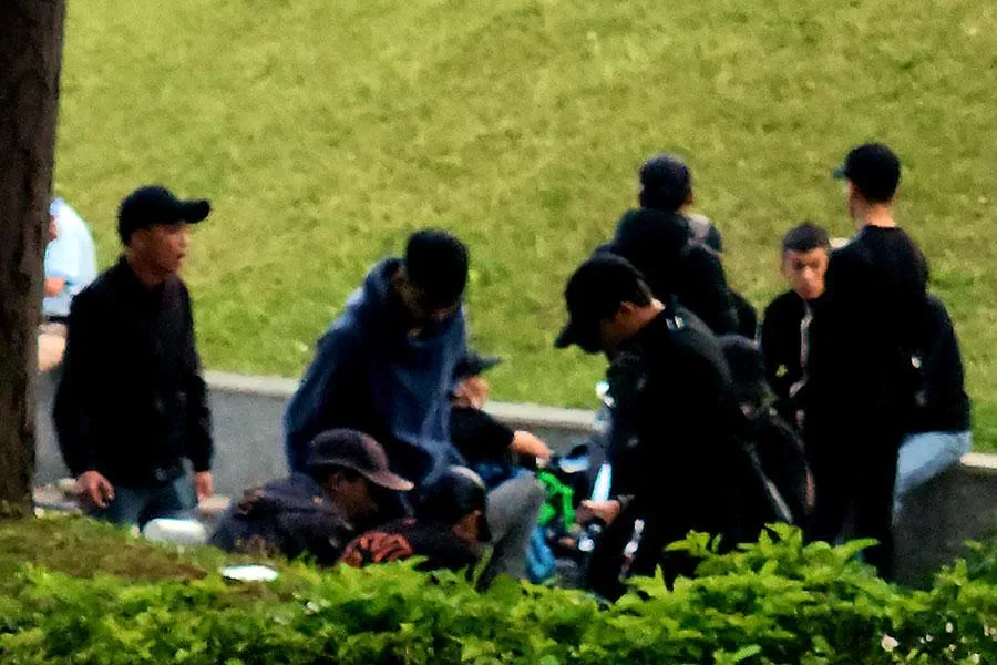 Hoạt động cho thuê xe điện ở quảng trường Lâm Viên là “lãnh địa” riêng của các nhóm. Ảnh: VÕ TÙNG Hoạt động cho thuê xe điện ở quảng trường Lâm Viên là “lãnh địa” riêng của các nhóm. Ảnh: VÕ TÙNG