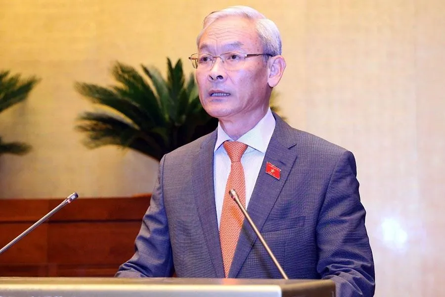 Chủ nhiệm Ủy ban Tài chính - Ngân sách Quốc hội Nguyễn Phú Cường báo cáo thẩm tra về việc thực hiện Nghị quyết 54/2017. Ảnh: TTXVN Chủ nhiệm Ủy ban Tài chính - Ngân sách Quốc hội Nguyễn Phú Cường báo cáo thẩm tra về việc thực hiện Nghị quyết 54/2017. Ảnh: TTXVN