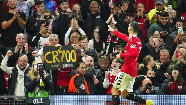 Ronaldo đã được ra sân và ghi bàn ở giải hạng hai Europa League. Ảnh: GETTY IMAGES Ronaldo đã được ra sân và ghi bàn ở giải hạng hai Europa League. Ảnh: GETTY IMAGES