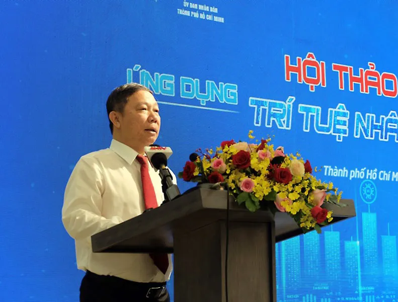 Phó Chủ tịch UBND TP.HCM Dương Anh Đức: “Phải dùng AI để giải quyết các bài toán khó trong phát triển siêu đô thị TP.HCM”. Phó Chủ tịch UBND TP.HCM Dương Anh Đức: “Phải dùng AI để giải quyết các bài toán khó trong phát triển siêu đô thị TP.HCM”.