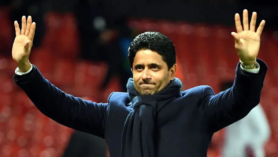 Tỉ phú Al Khelaifi đang sở hữu CLB PSG và nhiều khả năng sẽ cùng QSI sở hữu MU. Ảnh: GETTY IMAGES